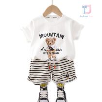 Set de 2 piese Mountain Bear White