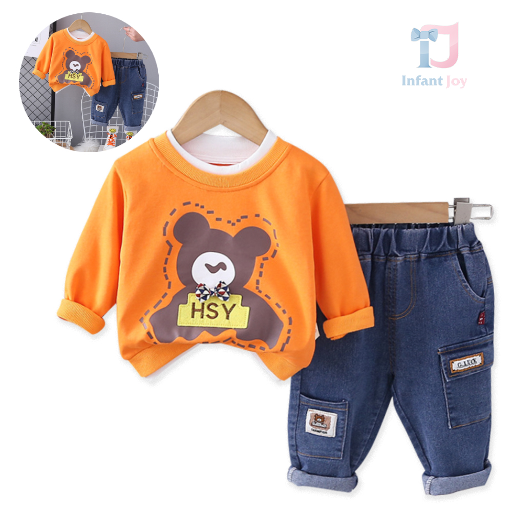 Set de 2 piese cu denim și element 3D Orange is The New Black