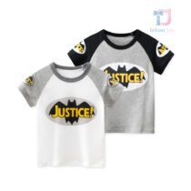 Set de 2 tricouri cu o maneca spectaculoasa Justice