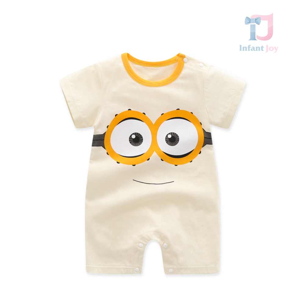 Romper din material respirabil Yellow Minion