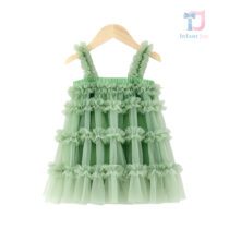 Rochie formala cu tul spectaculos Green Diamond