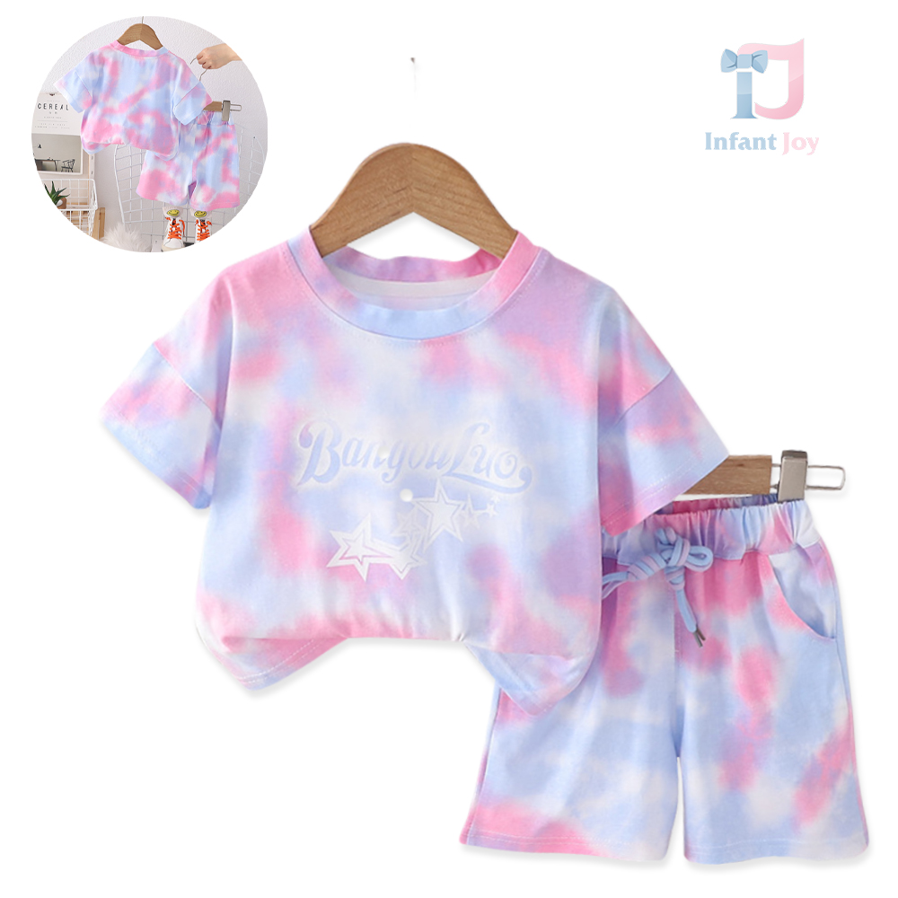 Set de 2 piese cu efect batik Celestial Cotton Candy