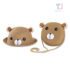 Set geantă și pălărie Bear Boy Caramel