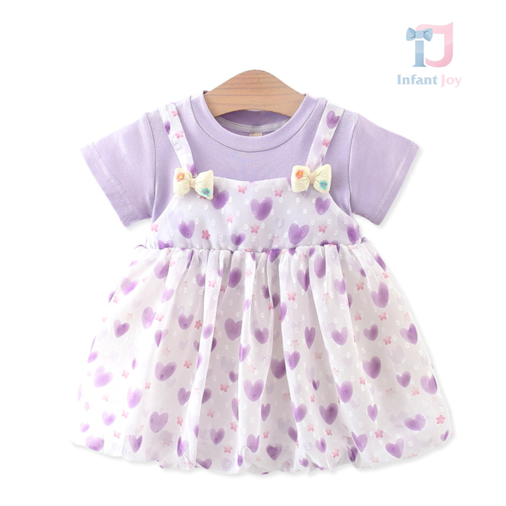 Rochie cu elemente 3D Purple Love