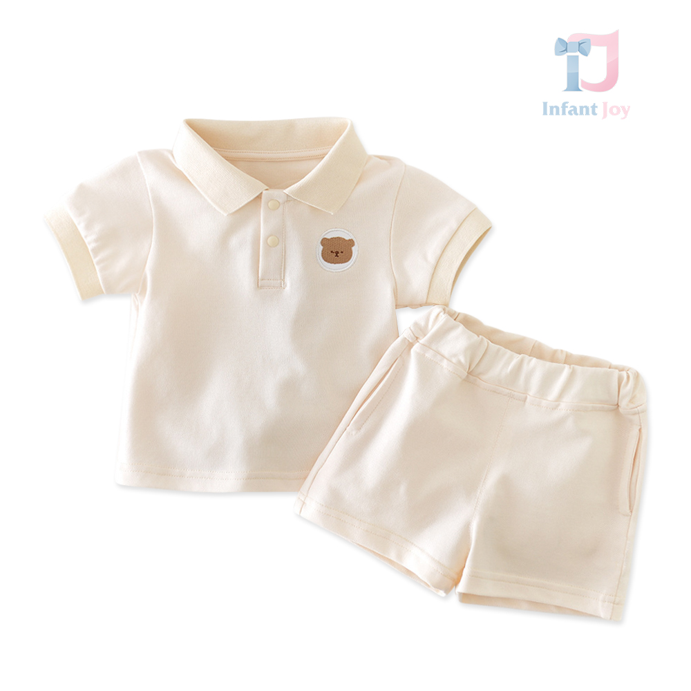 Set de 2 piese cu un guler clasic Bear Couture Vanilla