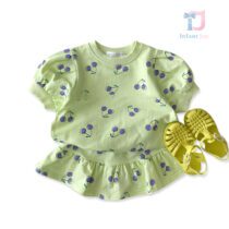 Set de 2 piese cu fusta Cherry-Pop Fantasy Mint