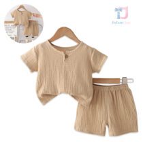 Set muselina de 2 piese  Cool Beige Vibe