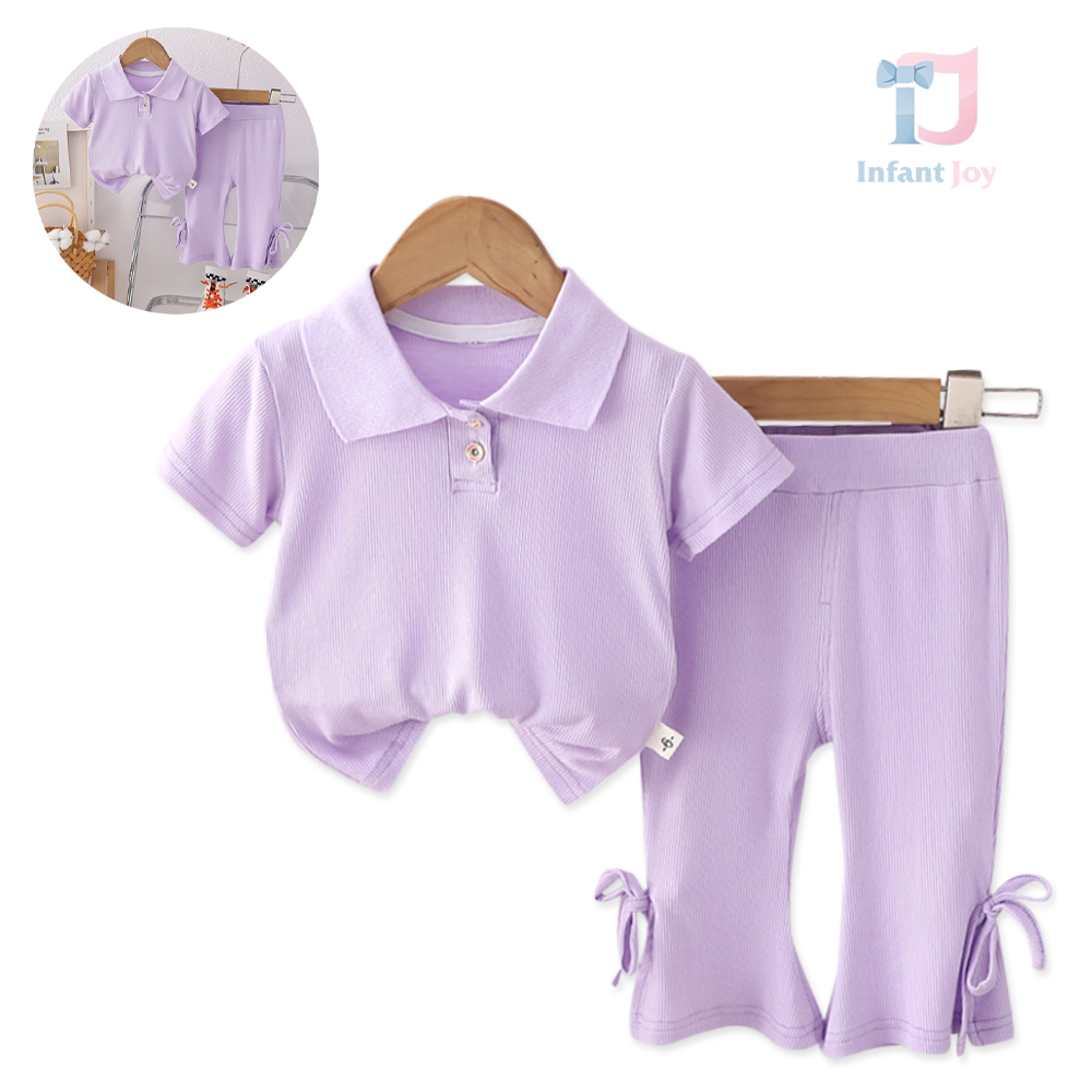 Set de 2 piese cu un guler clasic Purple Bow Extravaganza