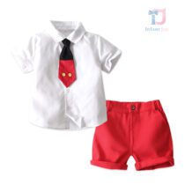 Set de 3 piese formal cu cravata Red Elite