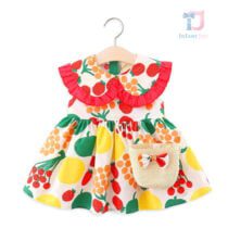 Set de 2 piese cu rochie si geanta Fruity Loop