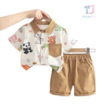Set sportiv-elegant de 2 piese Forest Game