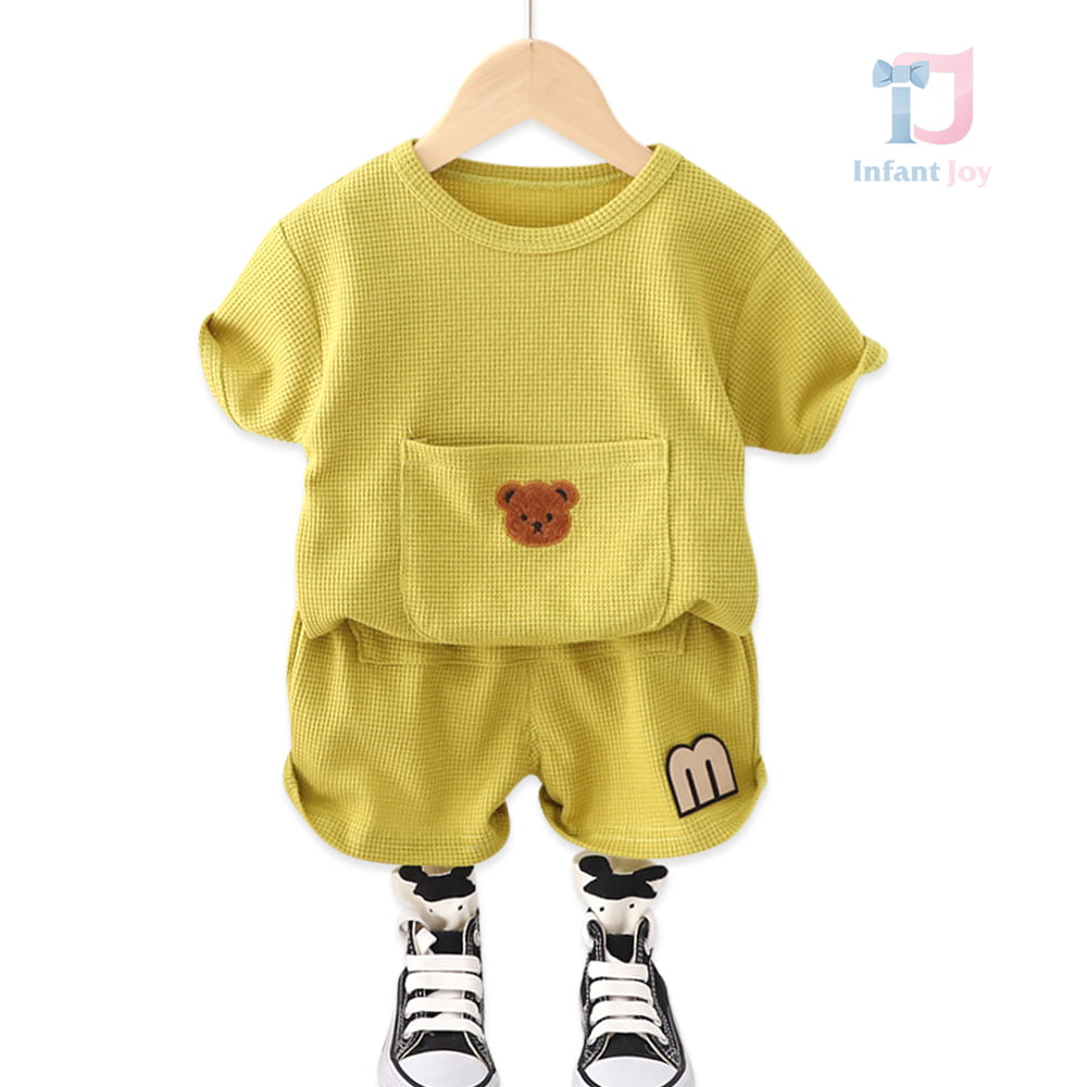 Set de 2 piese cu efect de vafe Green Bimbo