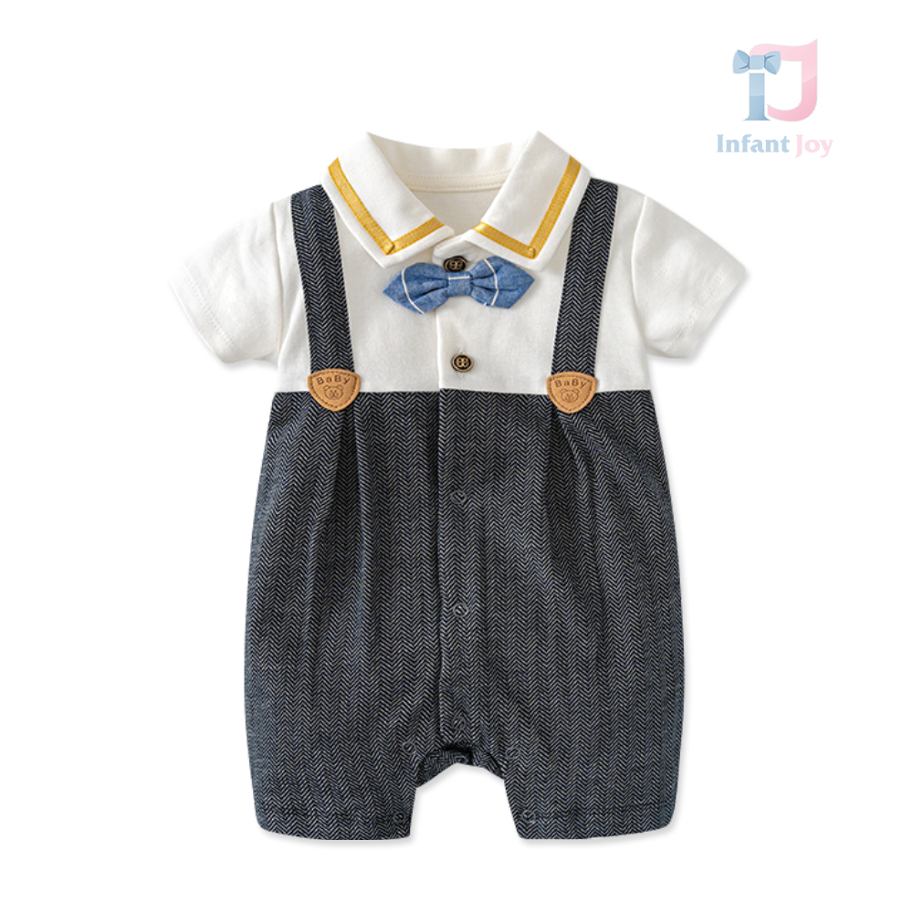 Salopetă formală premium cu papion Baby General