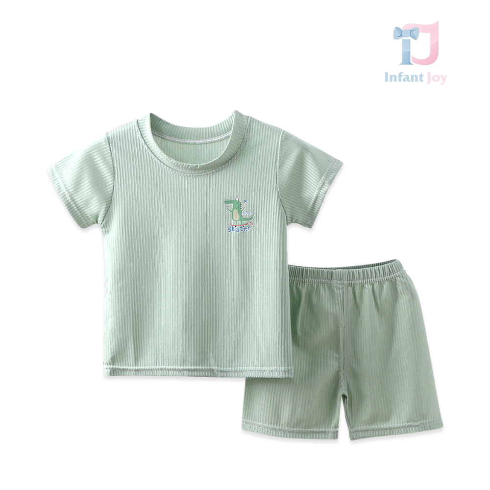 Set de pijamale Green Dino - 2 piese