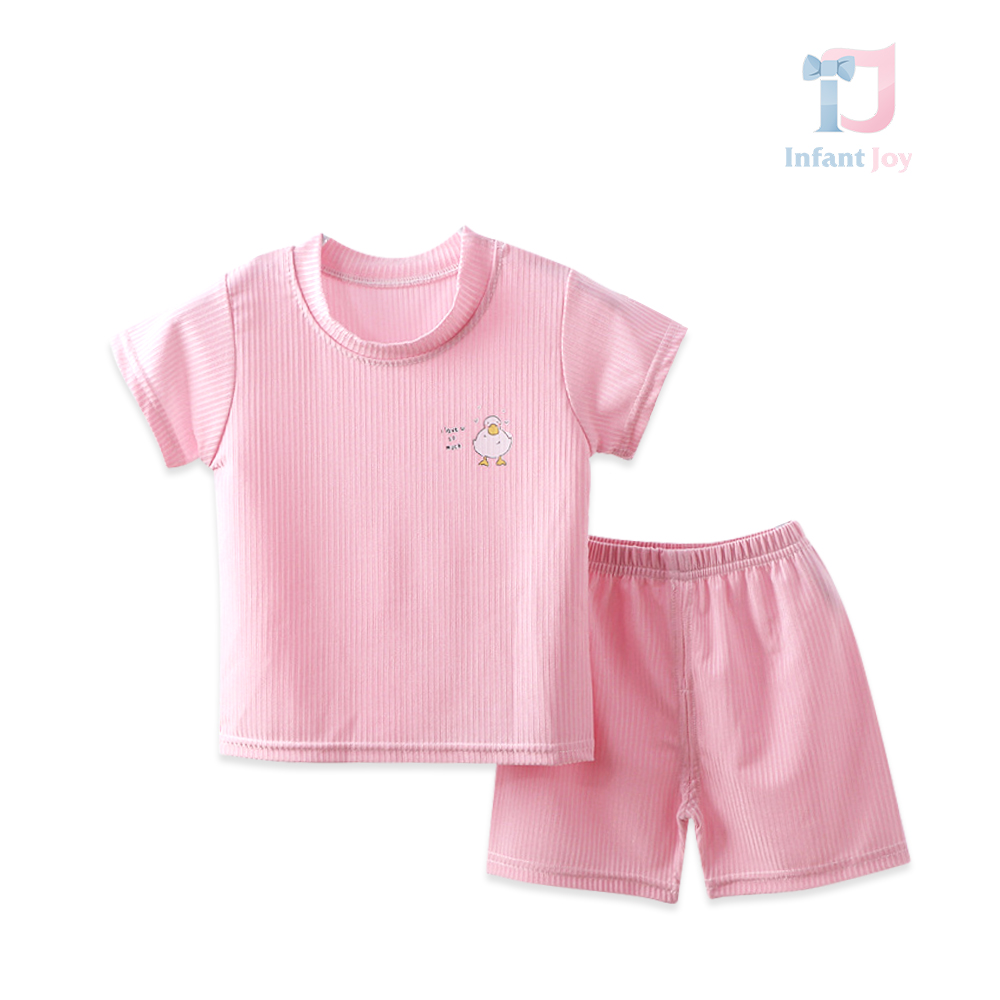Set de pijamale Duck Pink - 2 piese