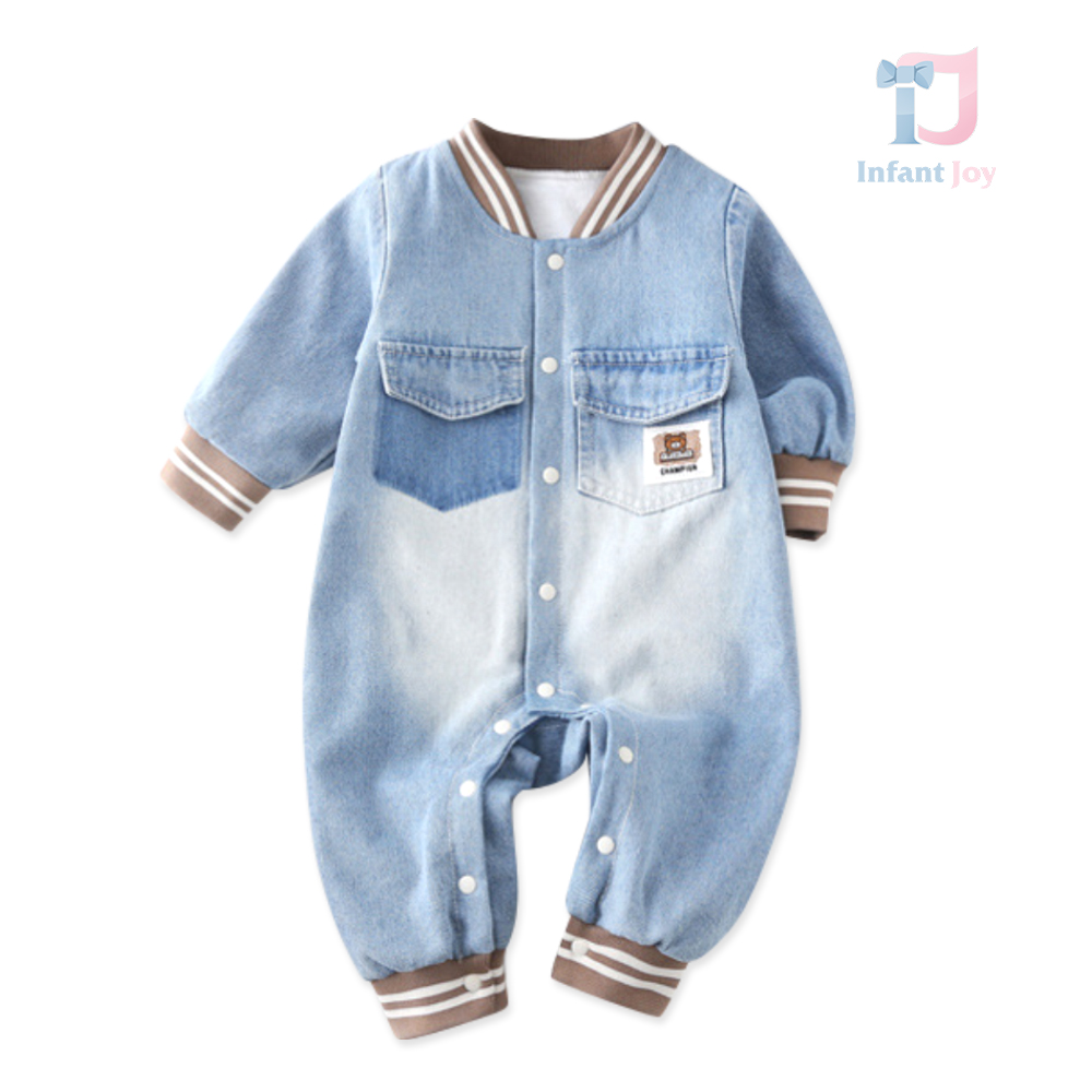Salopetă premium din denim Cool Baby Denim