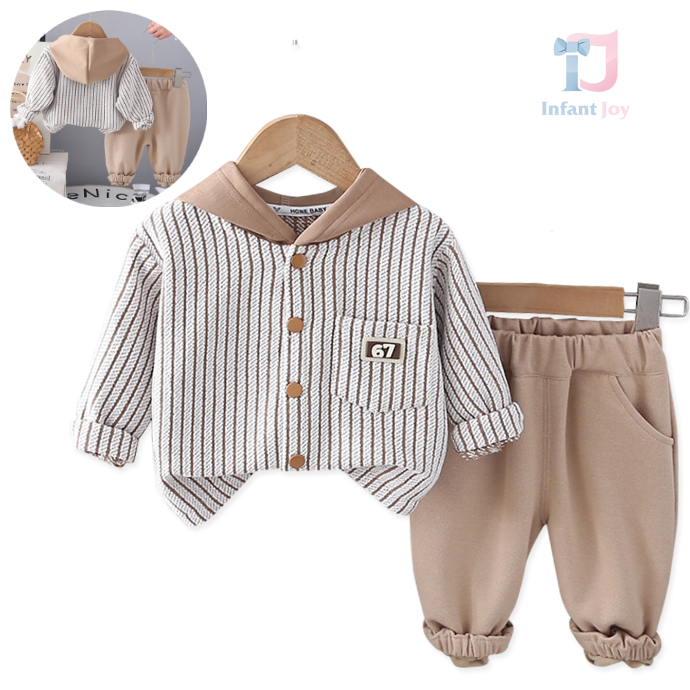 Set 2 piese cu hanorac cu glugă și pantalon confortabil New in Town