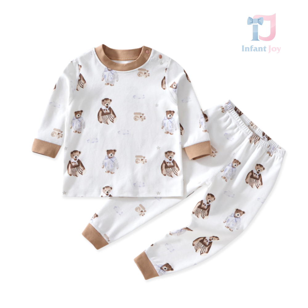 Set de pijama de 2 piese din 100% bumbac Good Night Bear