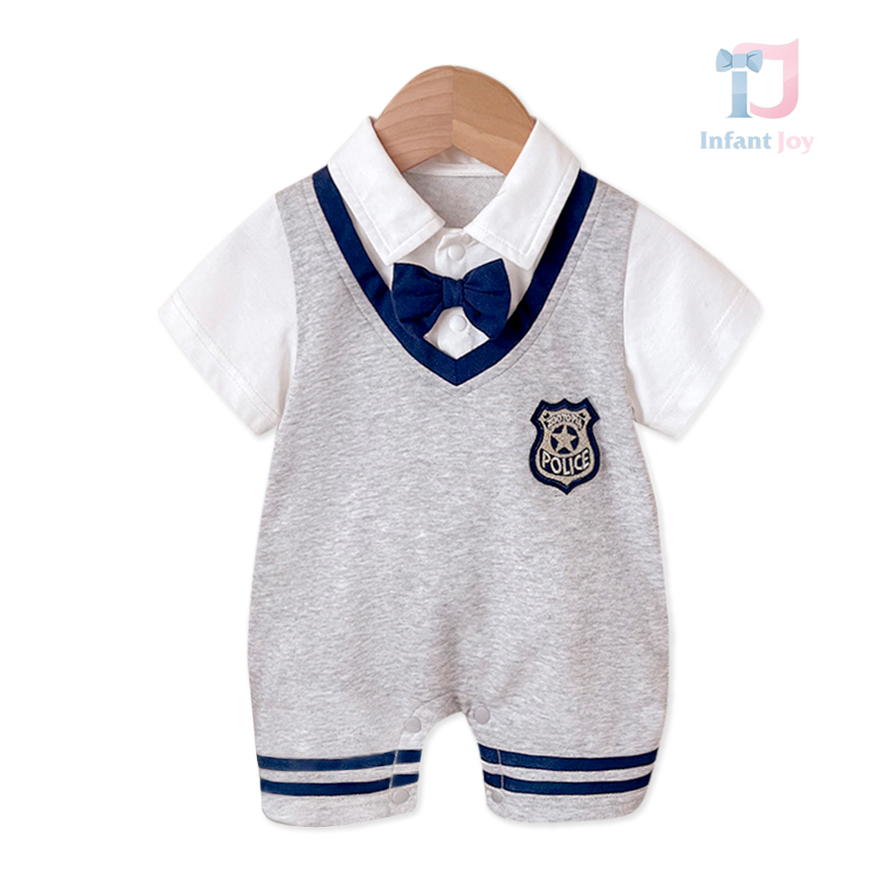 Salopetă sport-elegantă cu papion cusut Police Gent