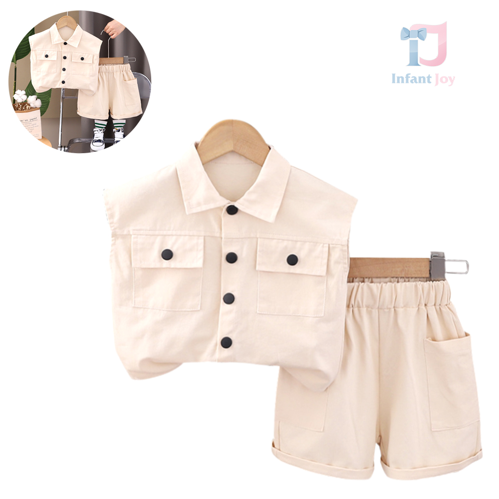 Set de 2 piese cu cămașă și pantaloni scurți Little Vanilla Ranger
