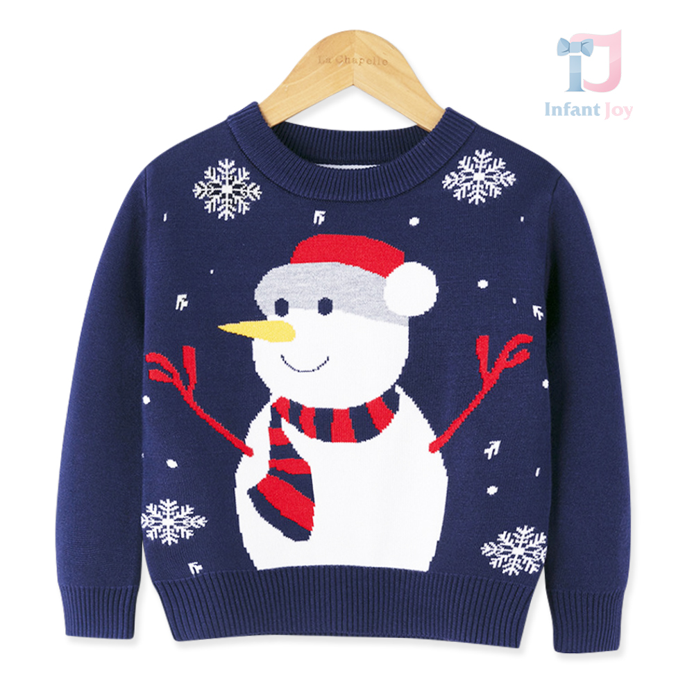 Pulover de Crăciun din tricotaj Little Snowman