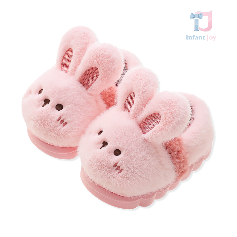Papuci de casă pufoși Bunny Puff