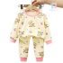 Set de pijama de 2 piese din bumbac rib cu model de cățeluși Puppy Planet