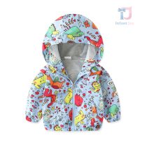 Jachetă/vântoacă cu imprimeu colorat Colorful Dinos