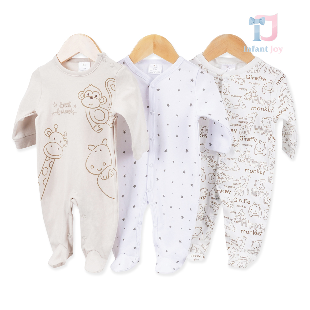 Set de 3 piese format din romper-e ZooLand