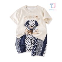 bebeshki-detski-komplekt-blue dots-puppy