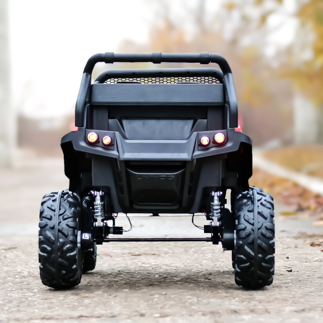 masinuta-electrica-pentru-2-copii-licenta-mercedes-unimog-4×4-140w-premium-rosu-768736