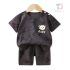 Set de 2 piese tricou cu imprimeu și pantaloni scurți Graphic Baby