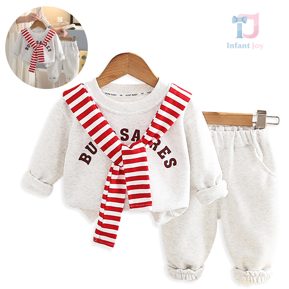 Set de 3 piese sport din bluză/sweatshirt, pantaloni și pelerină detașabilă Amigo