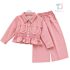 Set de 2 piese din denim cu jachetă cu talie elastică și pantaloni largi Rosy Denim